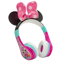 Casque d'écoute Bluetooth pour enfants Minnie Mouse de KIDdesigns - Multicolore