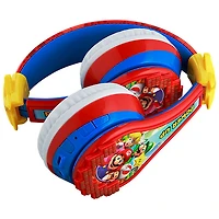 Casque d'écoute Bluetooth pour enfants Super Mario de KIDdesigns - Multicolore