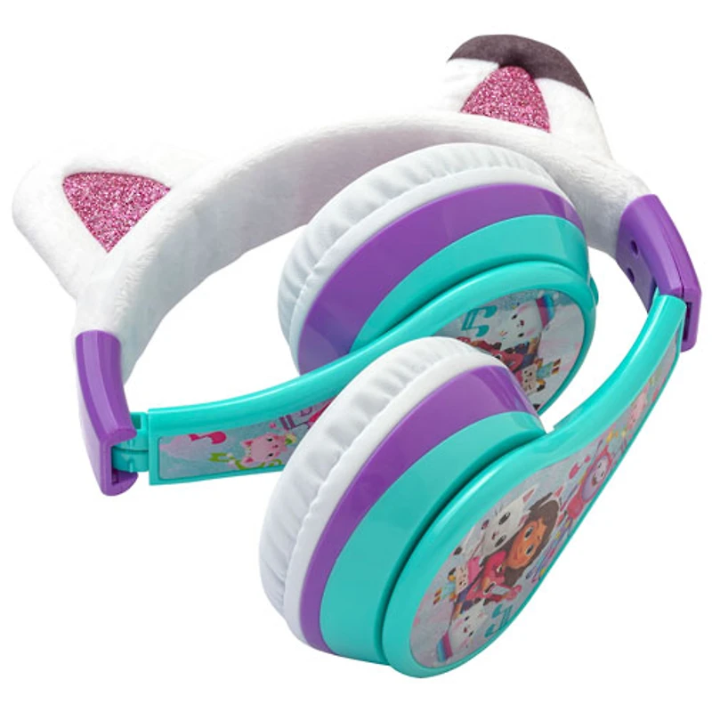 Casque d'écoute Bluetooth pour enfants Gabby's Dollhouse de KIDdesigns - Multicolore