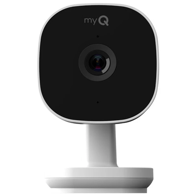 Caméra de surveillance intérieure sans fil intelligente MyQ 2 pour garage de Chamberlain - Blanc
