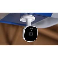 Caméra de surveillance intérieure sans fil intelligente MyQ 2 pour garage de Chamberlain - Blanc