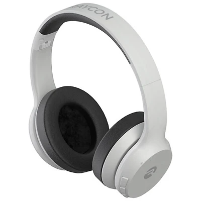 Raycon The Fitness Over-Ear Noise Cancelling Bluetooth Headphones - White