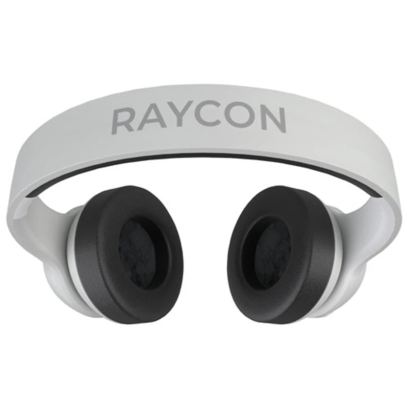 Casque d'écoute Bluetooth à suppression du bruit The Fitness de Raycon - Blanc