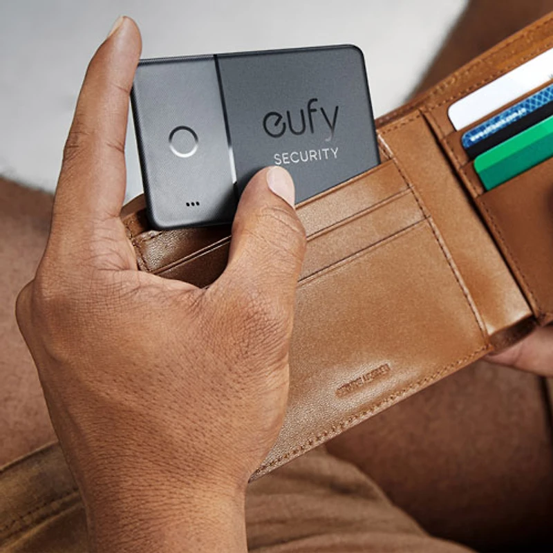 Carte de localisation Bluetooth SmartTrack Link d'Eufy - Paquet de 1 - Noir