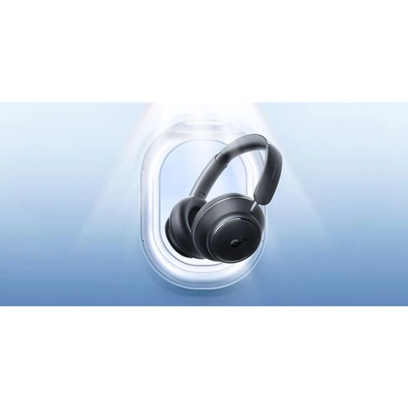 Casque d'écoute Bluetooth à suppression du bruit Space Q45 de Soundcore par Anker - Noir