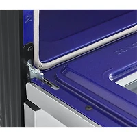 Cuisinière à induction encastrable à 5 éléments avec convection véritable et friture à l'air 6,3 pi³ 30 po de LG (LSIL6336F) - Inox