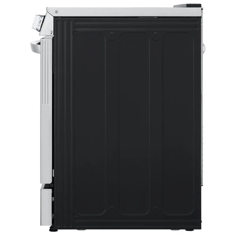 Cuisinière à induction encastrable à 5 éléments avec convection véritable et friture à l'air 6,3 pi³ 30 po de LG (LSIL6336F) - Inox