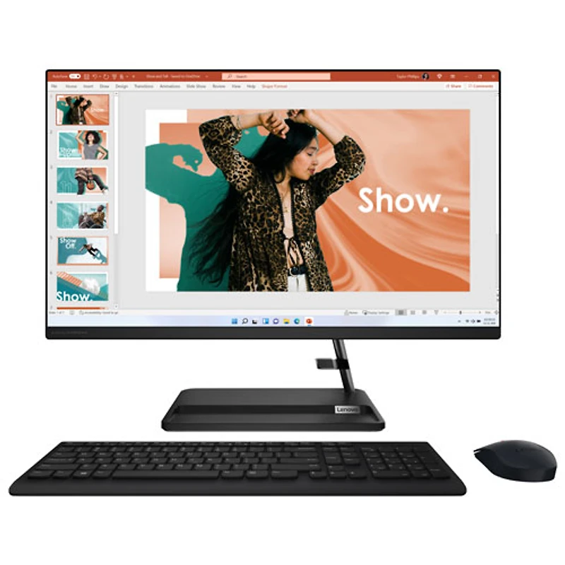 Ordinateur tout-en-un IdeaCentre 3i de Lenovo (Core i7-13620H d'Intel/SSD 512 Go/RAM 16 Go/Windows 11)