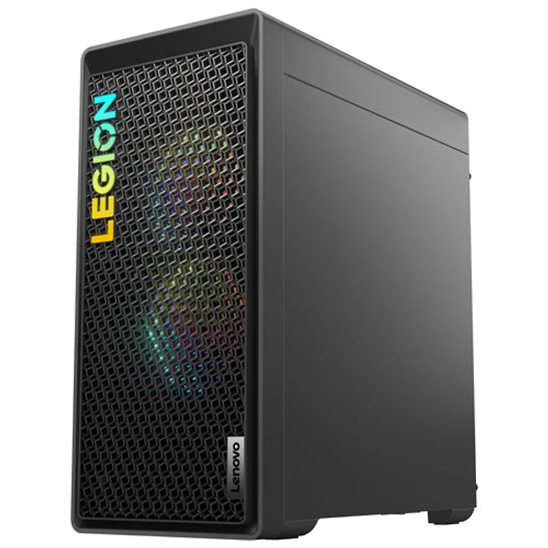 Ordinateur de jeu Legion Tower 5 de Lenovo - Gris tempête (Ryzen 7 7700 d'AMD/SSD 512 Go/RAM 32 Go/RTX 4070/Windows 11)