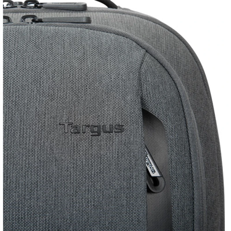 Sac à dos Cypress EcoSmart de Targus pour portable de 16 po avec localisateur Find My Locator - Gris