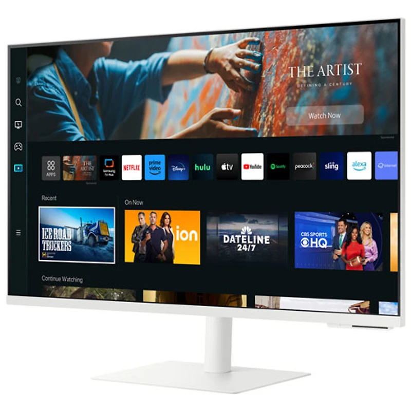 Moniteur intelligent DEL VA UHD 4K 60 Hz GTG 4 ms de 32 po de Samsung (LS32CM701UNXZA) - Blanc -Partenaire de détail exclusif