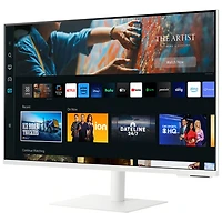 Moniteur intelligent DEL VA UHD 4K 60 Hz GTG 4 ms de 32 po de Samsung (LS32CM701UNXZA) - Blanc -Partenaire de détail exclusif