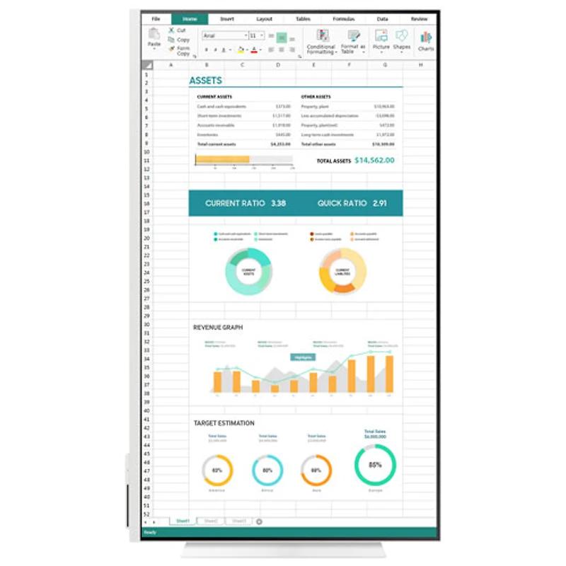 Moniteur intelligent DEL VA UHD 4K 60 Hz GTG 4 ms de 32 po de Samsung (LS32CM701UNXZA) - Blanc -Partenaire de détail exclusif