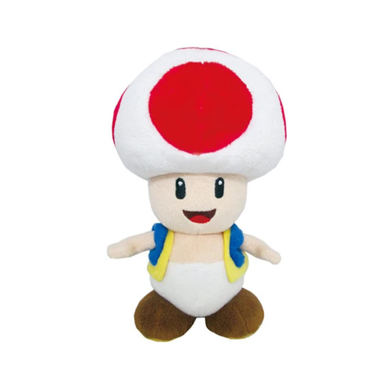 Peluche de Toad rouge Super Mario Bros de Little Buddies