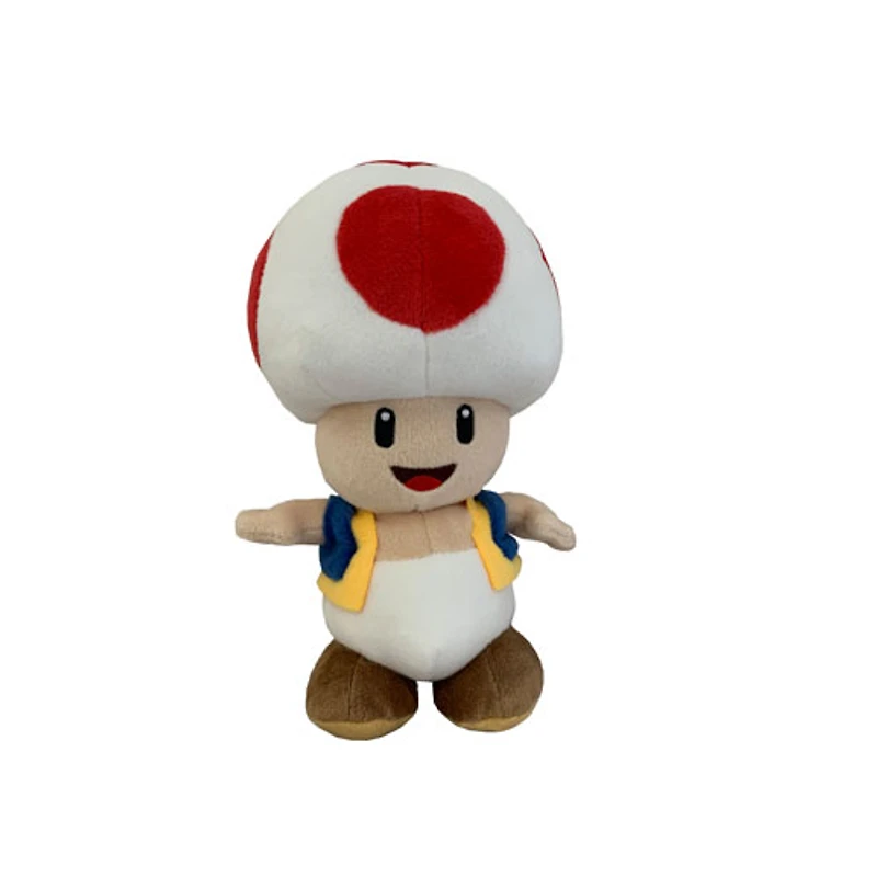 Peluche de Toad rouge Super Mario Bros de Little Buddies