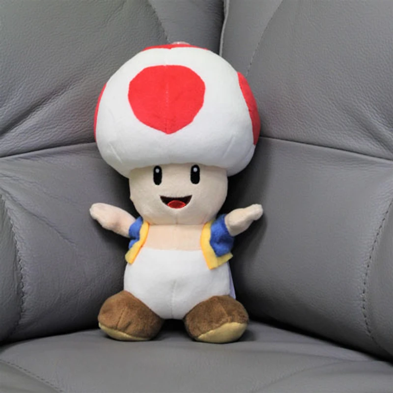 Peluche de Toad rouge Super Mario Bros de Little Buddies