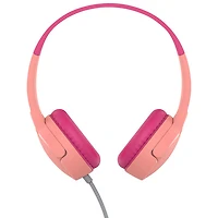 Casque d'écoute avec fil pour enfants SoundForm Mini de Belkin - Rose