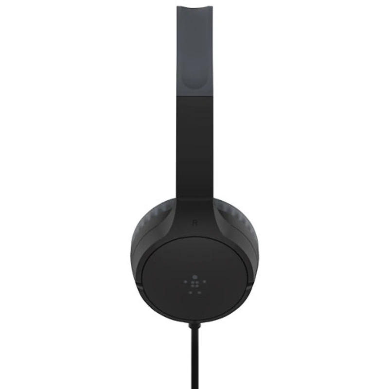 Casque d'écoute avec fil pour enfants SoundForm Mini de Belkin - Noir
