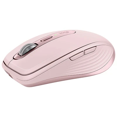 Souris sans fil Darkfield compacte MX Anywhere 3S de Logitech - Rose