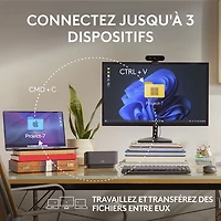 Souris sans fil Darkfield compacte MX Anywhere 3S de Logitech - Rose