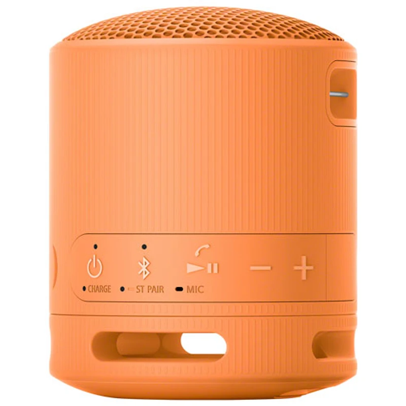Haut-parleur sans fil Bluetooth étanche SRS-XB100 de Sony - Orange