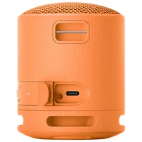 Haut-parleur sans fil Bluetooth étanche SRS-XB100 de Sony - Orange