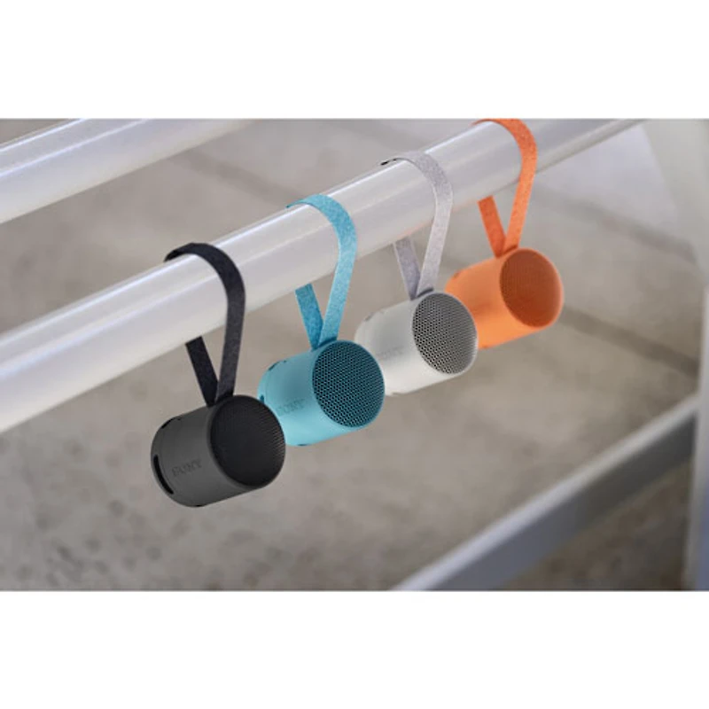 Haut-parleur sans fil Bluetooth étanche SRS-XB100 de Sony - Orange