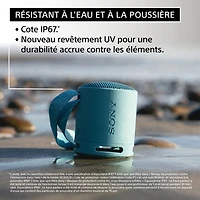 Sony SRS-XB100 Waterproof Bluetooth Wireless Speaker - Black