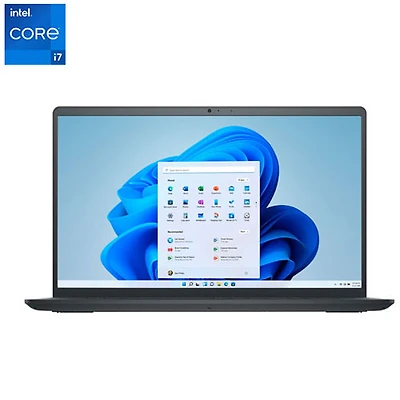 Portable 15,6 Inspiron 15 3520 de Dell - Noir carbone (Core i7-1255U d'Intel/SSD 1 To/RAM 16 Go/Windows 11)