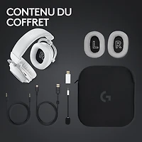 Casque de jeu sans fil G PRO X 2 LIGHTSPEED de Logitech