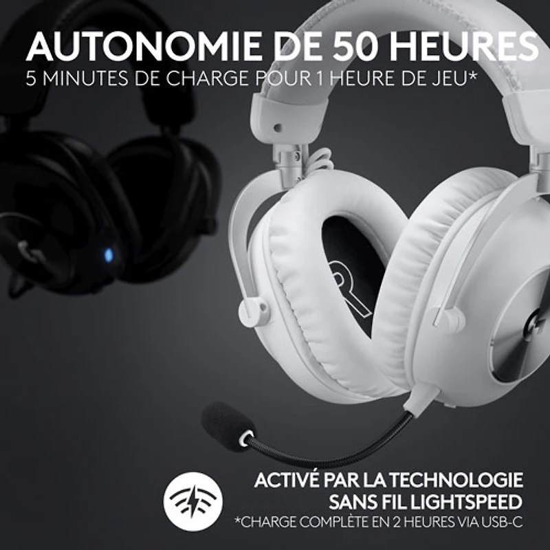 Casque de jeu sans fil G PRO X 2 LIGHTSPEED de Logitech