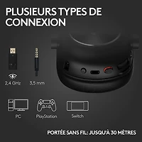 Logitech G PRO X 2 LIGHTSPEED Wireless Gaming Headset - Black