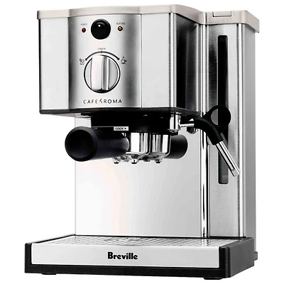 Remis à neuf (Bon état) - Machine à espresso à pompe Café Roma de Breville - Remis à neuf par Breville