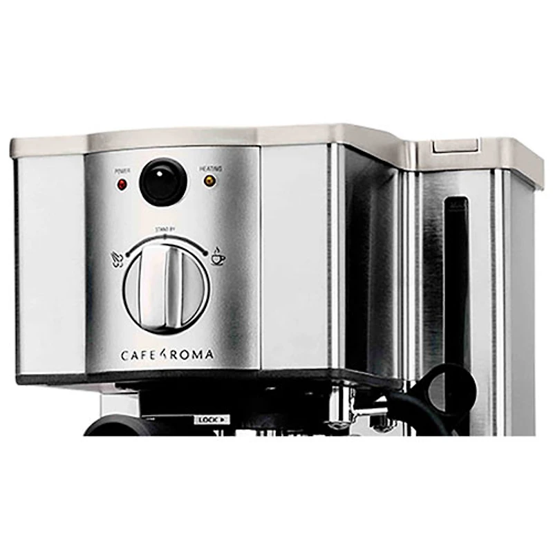 Remis à neuf (Bon état) - Machine à espresso à pompe Café Roma de Breville - Remis à neuf par Breville