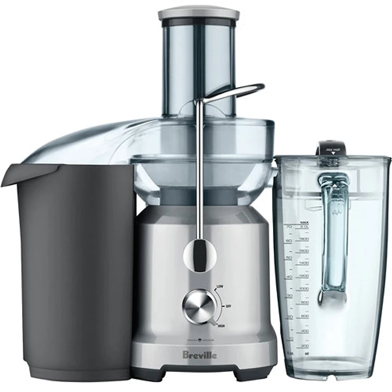 Remis à neuf (Bon état) - Centrifugeuse Juice Fountain Cold de Breville - Argenté - Remis à neuf par Breville