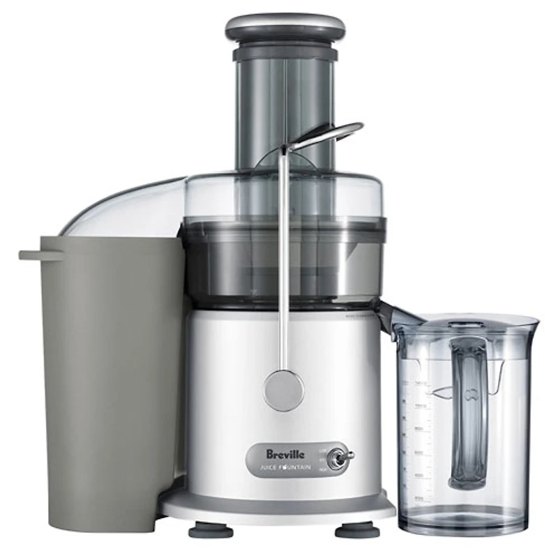 Remis à neuf (Bon état) - Centrifugeuse Juice Fountain Plus de Breville - Argenté - Remis à neuf par Breville