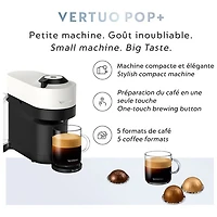 Machine à café/espresso Vertuo Pop+ de Nespresso par Breville