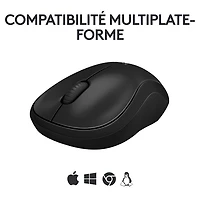 Logitech M240 Silent 1000 DPI Bluetooth Optical Mouse - Black - Only at Best Buy