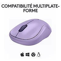 Logitech M240 Silent 1000 DPI Bluetooth Optical Mouse - Lavender - Only at Best Buy