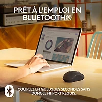 Logitech M240 Silent 1000 DPI Bluetooth Optical Mouse - Lavender - Only at Best Buy