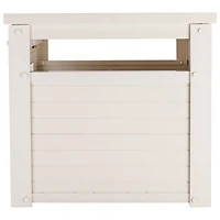 Meuble à litière de New Age Pet - Blanc antique