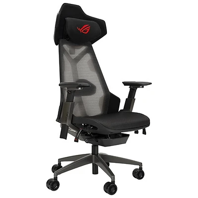 ASUS ROG Destrier Ergonomic High-Back Mesh Gaming Chair - Black - Exclusive Retail Partner