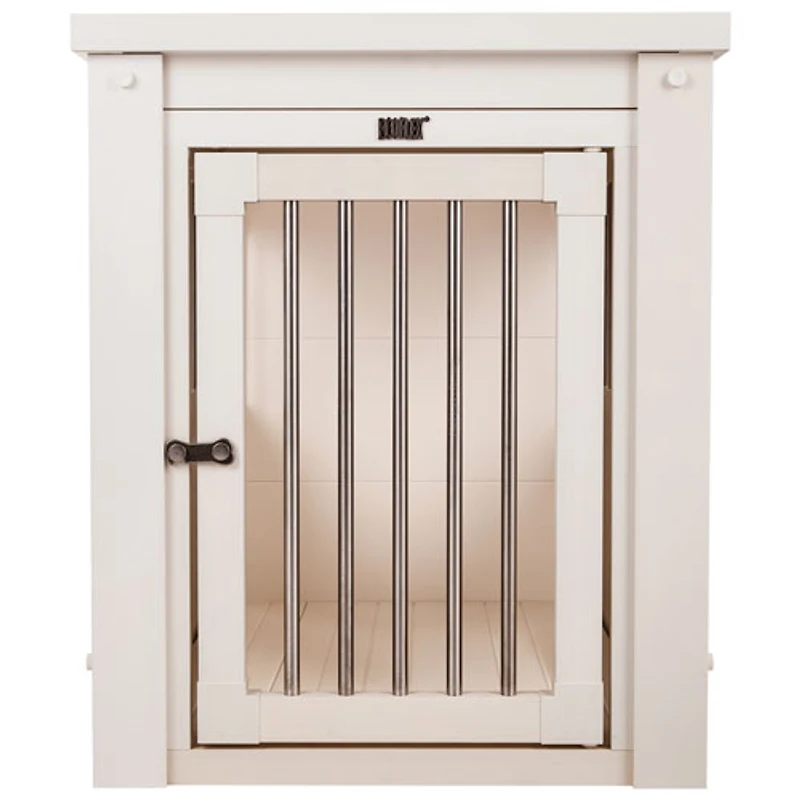 New Age Pet InnPlace Pet Crate & End Table - Medium - Antique White
