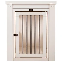New Age Pet InnPlace Pet Crate & End Table - Medium - Antique White