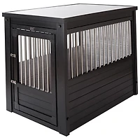 Cage et table d'extrémité pour animal de compagnie InnPlace de New Age Pet - Grand - Espresso