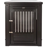 Cage et table d'extrémité pour animal de compagnie InnPlace de New Age Pet - Grand - Espresso