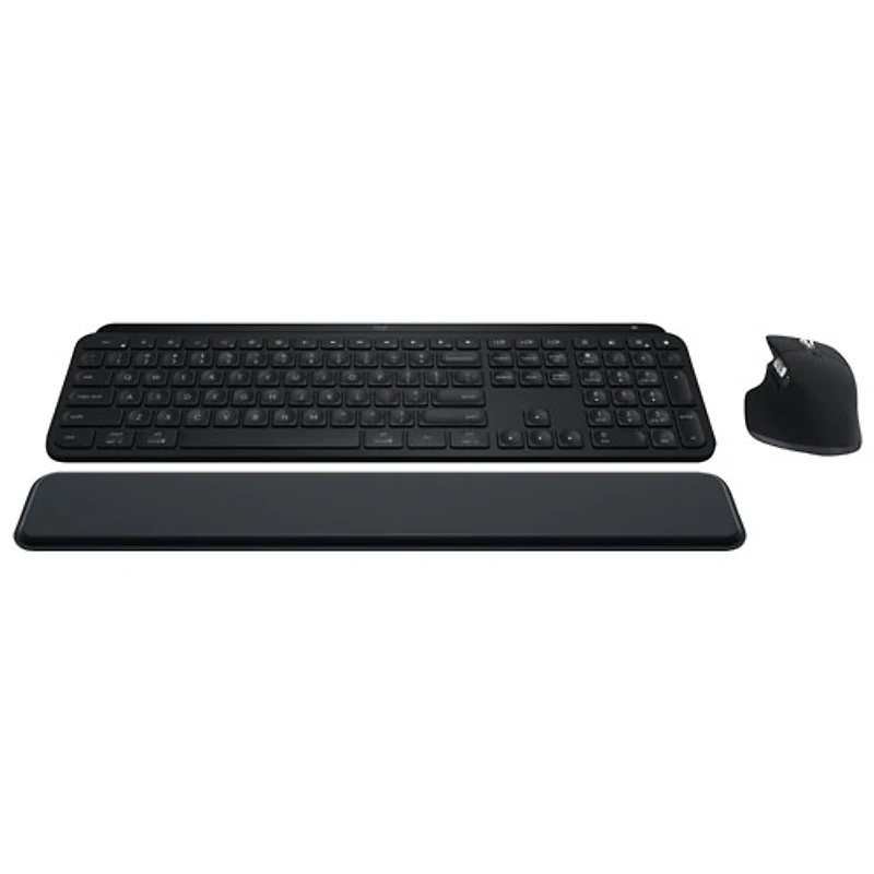 Combo Bluetooth MX Keys S - Clavier MX Keys S, souris MX Master 3S, repose-paume MX