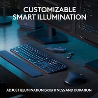 Combo Bluetooth MX Keys S - Clavier MX Keys S, souris MX Master 3S, repose-paume MX