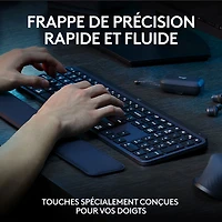 Combo Bluetooth MX Keys S - Clavier MX Keys S, souris MX Master 3S, repose-paume MX