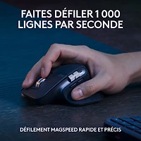 Combo Bluetooth MX Keys S - Clavier MX Keys S, souris MX Master 3S, repose-paume MX